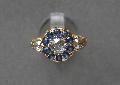 Victorian Sapphire And Diamond Engagement Ring